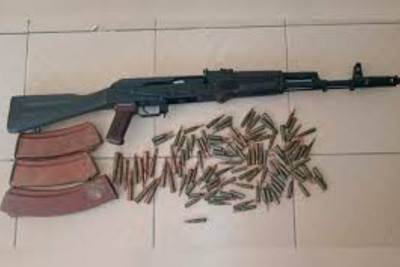 Bakıda silah-sursat tapıldı