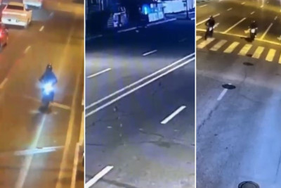 “Avtoş” motosiklet sürücüsü tutuldu - VİDEO