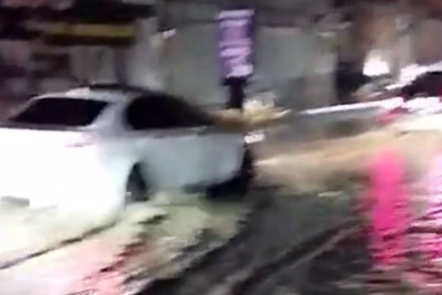 Qısamüddətli yağış Masazırı "çökdürdü" - VİDEO