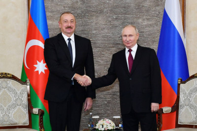 Rusiya Prezidenti Novruz bayramı münasibətilə İlham Əliyevi təbrik edib