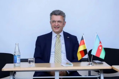 Almaniya səfiri XİN-ə çağırılıb, Ştaynmayerin qondarma rejimin “bayrağını” paylaşmasına görə kəskin etiraz bildirilib