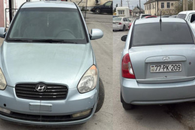 Bakıda narkoman taksi sürücüsü həbs olundu - FOTO