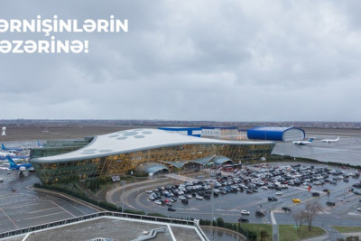 Heydər Əliyev Beynəlxalq Aeroportu ştat rejimdə çalışır