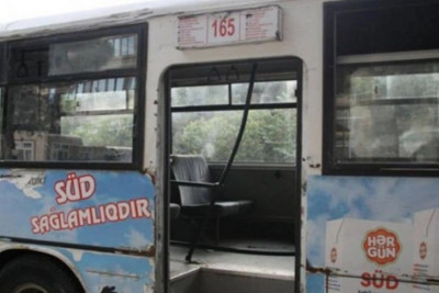 Bakıda qadın sərnişini döyən avtobus sürücüsü cəzalandırıldı