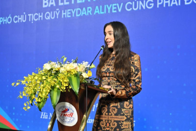 Heydər Əliyev Fondunun vitse-prezidenti Leyla Əliyeva Vyetnama səfər edib