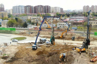 Bakıda yeni avtomobil yolunun inşasında SON VƏZİYYƏT