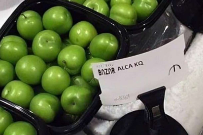 Bakıda fantastik qiymətə alça satılır