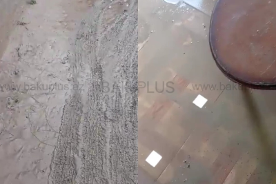 Yetim Qacarın evini su basdı - VİDEO