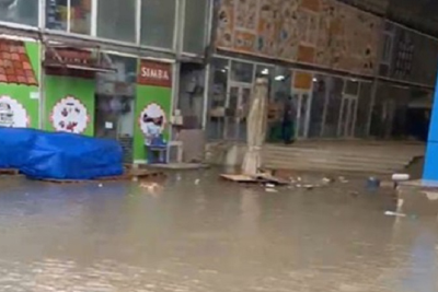 “Sədərək”i su basdı - VİDEO