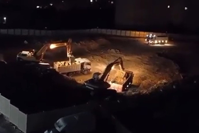 Suraxanıda gecə saatlarında aparılan tikinti ilə bağlı RƏSMİ AÇIQLAMA + VİDEO