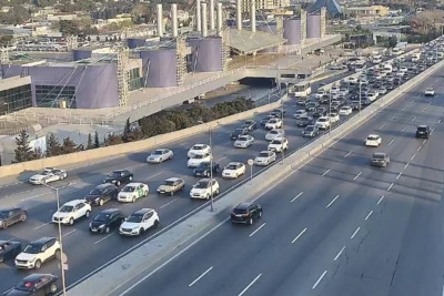 Bakıda yenə tıxac var - Sürücülərin diqqətinə