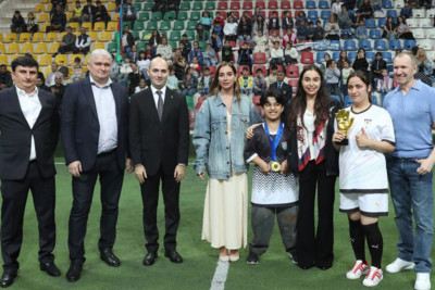 Leyla və Arzu Əliyevaların təşəbbüsü ilə uşaq evlərinin komandaları arasında turnir keçirilib - FOTO