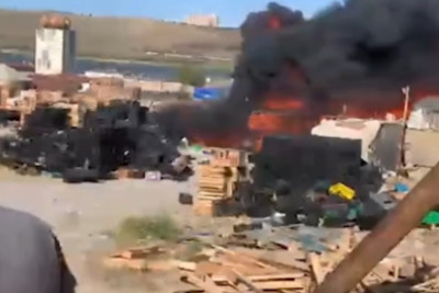 Xocasəndə yanğın başlayıb