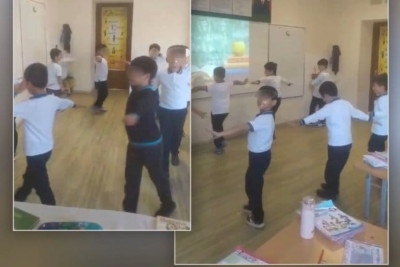 Şagirdlərin ağzını "skoç"layan müəllimlə bağlı araşdırma aparılır