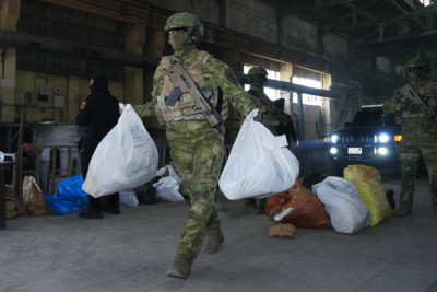 Külli miqdarda narkotik məhv edilib - VİDEO