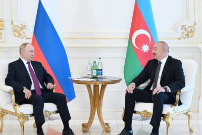 Azərbaycan Prezidenti Vladimir Putini təbrik edib