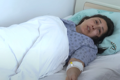 Bakıda skuterin vurduğu aktrisa DANIŞDI - VİDEO