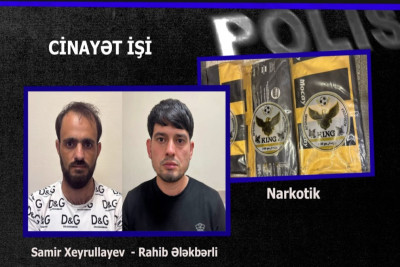 Bakıda polisin keçirdiyi əməliyyat zamanı 21 kq narkotik aşkarlanıb