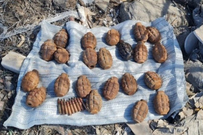 Abşeronda silah-sursat aşkarlanıb