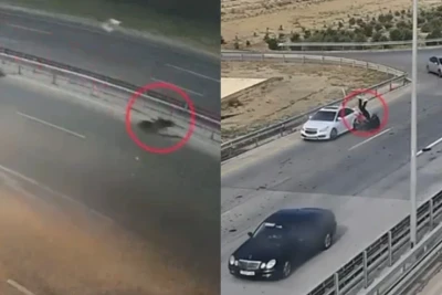 Mopedlə avtomobil toqquşdu: Bir nəfər öldü