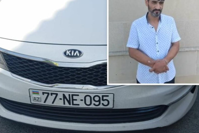 Bakıda narkotikin təsiri altında qəza törədən sürücü həbs edildi