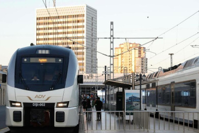 Bakıdan Ağdama ilk sərnişin qatarı yola düşüb