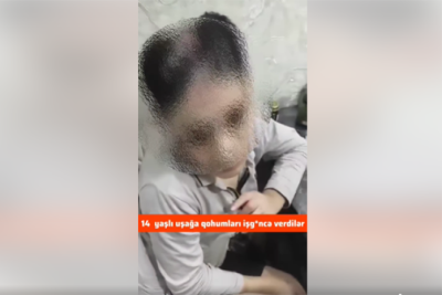 Yetim uşağa işgəncələr verilib