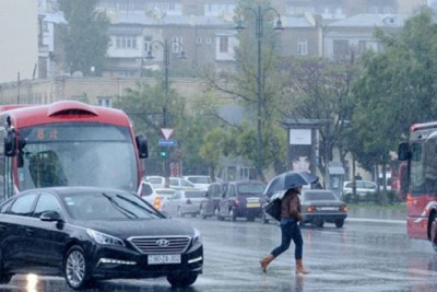 Sabah Bakıda yağış yağacaq