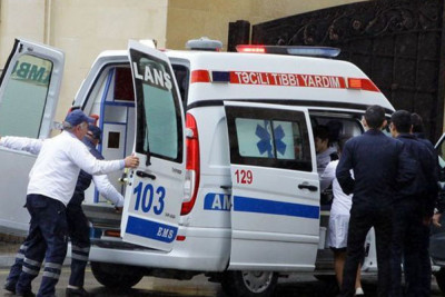 Bakıda maşının vurduğu piyada xəstəxanada öldü