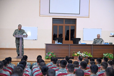 Zakir Həsənov Komando hərbi hissəsində olub