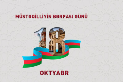 "Müstəqilliyin Bərpası Günü"dür