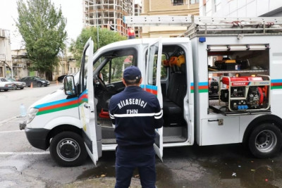FHN: Ötən həftə 169 yanğına çıxış olub, 32 nəfər xilas edilib