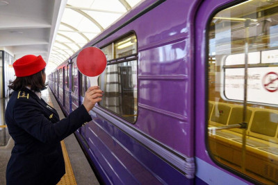Metroya sərxoş daxil olan şəxs həbs edildi