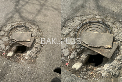 Rəsulzadə qəsəbəsində təhlükəli lük - FOTO+VİDEO