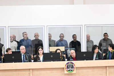 Ermənistan vətəndaşlarının məhkəməsində prokurorlar ittiham çıxışına başladı