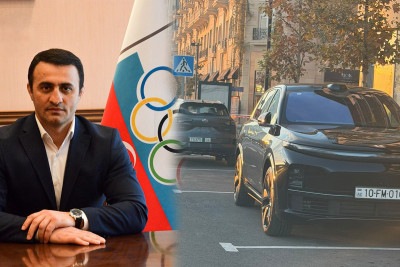 Fərid Mansurov maşını əks istiqamətdə saxladı