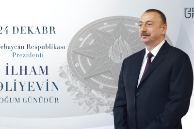 Azərbaycan Prezidenti İlham Əliyevin doğum günüdür
