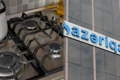 Xırdalanda evlərə az təzyiqlə buraxılan qazın verilişi tam bərpa olundu