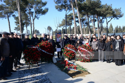 Milli Qəhrəman Şahin Tağıyev Hərbi Memorial Məzarlıqda dəfn edilib