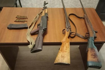 Paytaxtda silah-sursat aşkarlandı