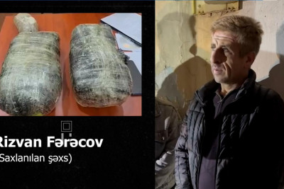 Nəsimi rayonunda narkotik 3 kiloqramdan çox heroin və marixuana aşkarlandı