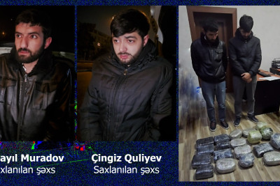 21 kq narkotiki satmaq istəyənlər tutuldu