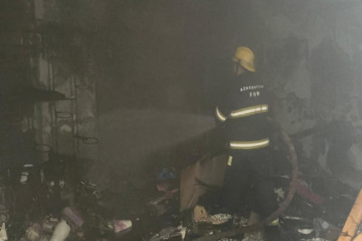 Bakıda mağazada partlayış