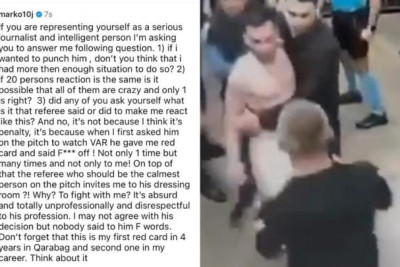 "Hakim mənə dəfələrlə "rədd ol" dedi" - "Qarabağ"ın məşhur futbolçusu