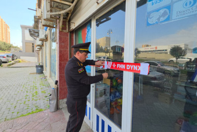 Bakıda mağazanın fəaliyyəti dayandırıldı - VİDEO