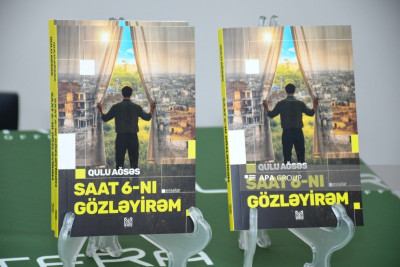 Qulu Ağsəsin "Saat 6-nı gözləyirəm" kitabının təqdimat mərasimi keçirilib – FOTO