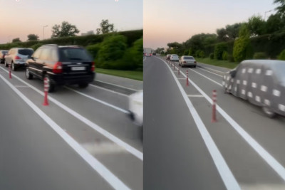 Velosiped zolağını parkinqə çevirdilər