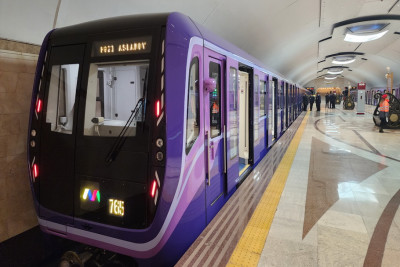 Yeni qatarlar Qırmızı xəttə buraxılacaq - Bakı metrosundan AÇIQLAMA