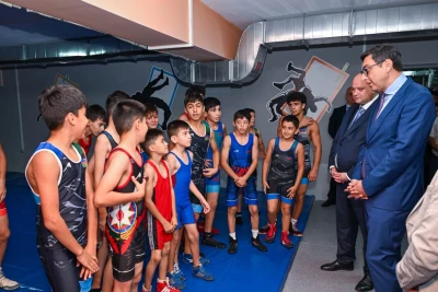 Qaradağda "Puta" idman zalı və minifutbol meydançası açıldı - FOTO