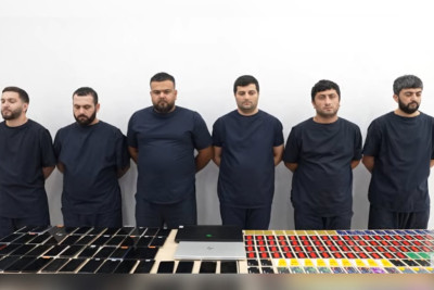 Bakıda qumardan 5 milyon qazanan dəstə həbs olundu - VİDEO